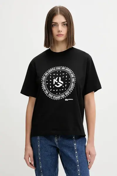 Bavlnené tričko Karl Lagerfeld Jeans