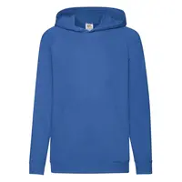 Blue Fruit of the Loom Kids Hoodie