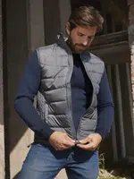 Szara kamizelka męska Nano Bodywarmer Russell