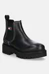 Kožené topánky chelsea Tommy Jeans TJW URBAN CHELSEA BOOT