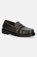 Kožené mokasíny Tommy Hilfiger CLASSIC HIGH HILFIGER LTH LOAFER