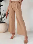 Dámske nohavice casual ALZUR Farba béžová DSTREET