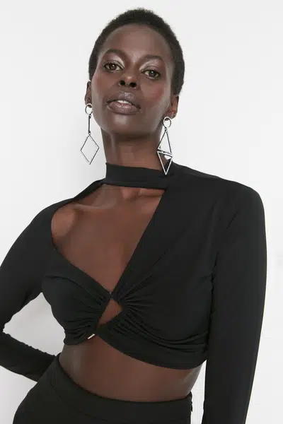 Dámsky top Trendyol Accessory Detailed
