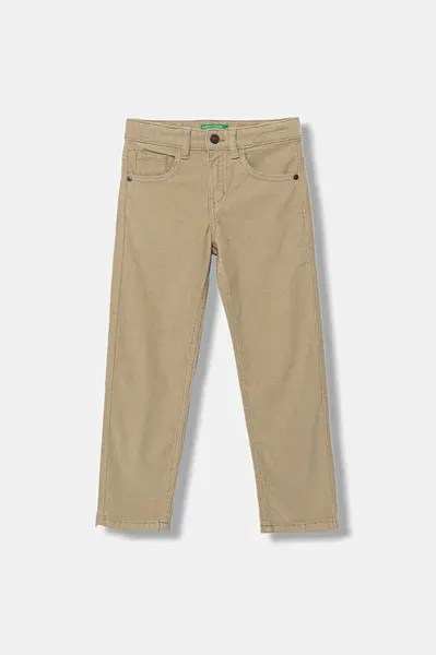 Detské menčestrové nohavice United Colors of Benetton