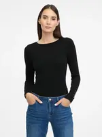 Čierny dámsky ľahký sveter ORSAY