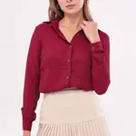 Dámska košeľa armonika