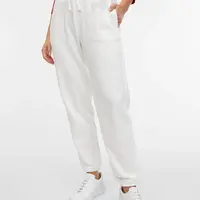 Biele dámske tepláky s logom GAP