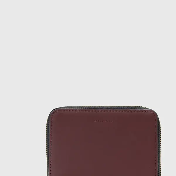 Kožená peněženka AllSaints LENA HEX