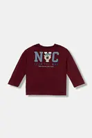 Detská bavlnená košeľa s dlhým rukávom United Colors of Benetton