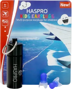 HASPRO Fly dětské špunty do uší do letadla 2 ks