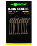 Korda rovnátko D-Rig Kickers Brown Medium 10ks