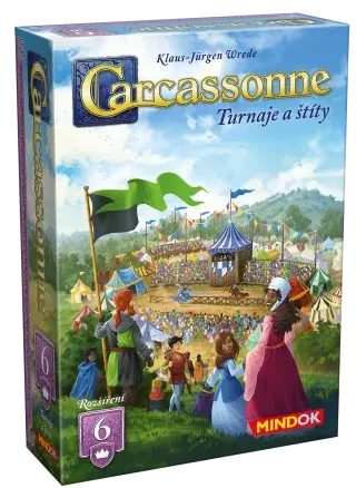 Carcassonne rozšíření 6: Turnaje a štíty (2025) - Wrede Klaus-Jürgen