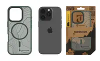 Zadní kryt Tactical MagForce Hyperstealth Sika pro Apple iPhone 16 Pro, forest green