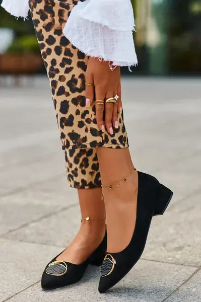 S. BARSKI Loděnky S Nízkým Podpatkem Z Ekologického Semiše S.Barski