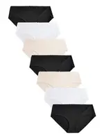 Next Nohavičky  béžová / čierna / biela