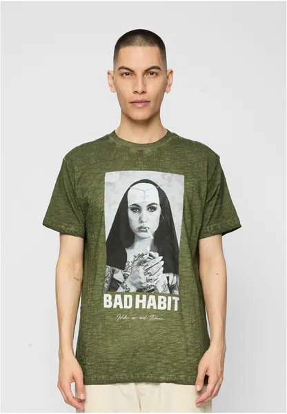 Bad Habit Tee olivové