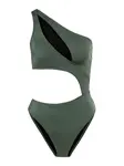 LSCN by LASCANA Jednodielne plavky 'Monokini Nele'  olivová
