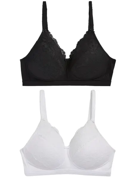 Next Podprsenka  čierna / biela