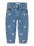 NAME IT Džínsy 'NMFBella'  modrá denim / orgovánová