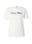 TOMMY HILFIGER Tričko  čierna / biela