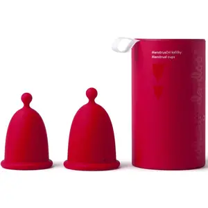 Whoop·de·doo Menstrual Cup Duo Pack menštruačný kalíšok Red