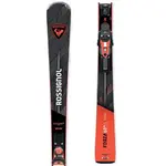 Rossignol FORZA 60' TI KONECT + NX 12 KONECT GW Unisex sjezdové lyže, černá, velikost