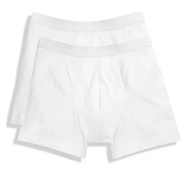Classic Boxer Fruit of the Loom White Boxer Shorts