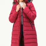 Z6779 DEWBERRY DÁMSKÝ KABÁT - BURGUNDY