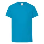 Blue T-shirt Kids Original Fruit of the Loom