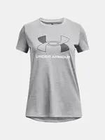 Under Armour Tričko UA Tech BL Twist SS-GRY - Holky