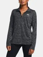 Under Armour Tričko Tech 1/2 Zip- Twist-BLK - Dámské