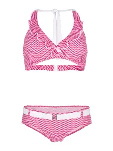 petit amour Bikiny 'CHARLENE'  červená / biela