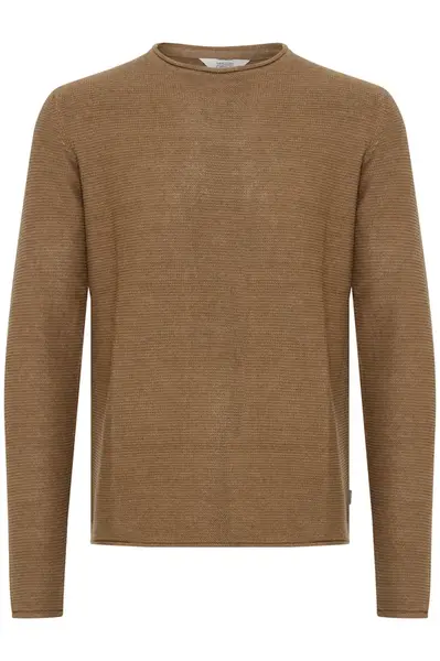 !Solid Sveter  hnedá