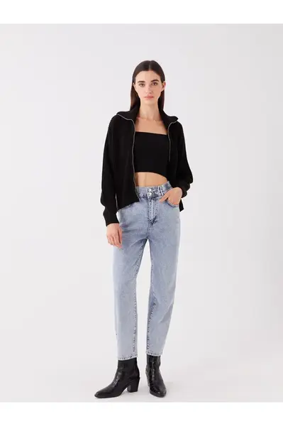 LC Waikiki High Waist Slouchy Dámské džíny