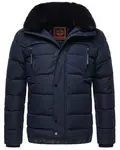 STONE HARBOUR Zimná bunda 'Witaas'  námornícka modrá