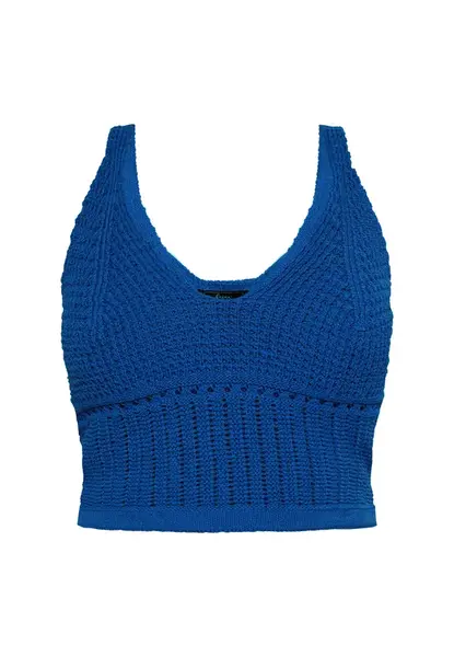 faina Top  kráľovská modrá