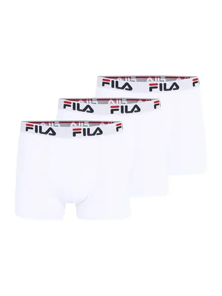 FILA Boxerky  ohnivo červená / čierna / biela