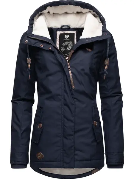 Ragwear Zimná bunda 'Monade'  námornícka modrá