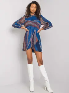 Dress-DHJ-SK-15265.90-dark blue