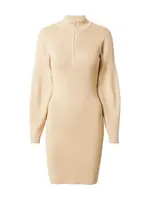 millane Pletené šaty  béžová