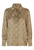 Dea Kudibal Blúzka 'Jasminadea '  zlatá / zmiešané farby