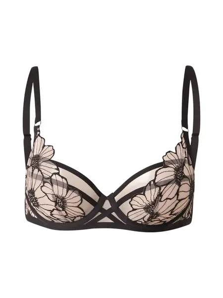 Chantelle Podprsenka 'LUSH'  svetlobéžová / čierna