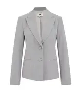 WE Fashion Blejzer  svetlosivá