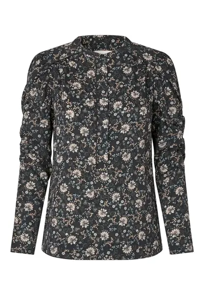 Dea Kudibal Blúzka 'Visti'  béžová / námornícka modrá / svetlomodrá / biela