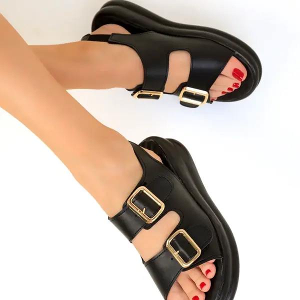 Soho Black Women's Sandals 19466
