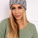 Dámská kšiltovka Eliza K205 šedá + fialová