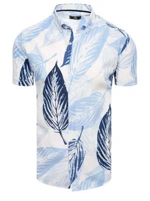 Pánská elegantní košile Barva Bílý DSTREET