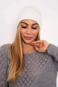 Kesi Tenká čepice Oliwia K252 bílá