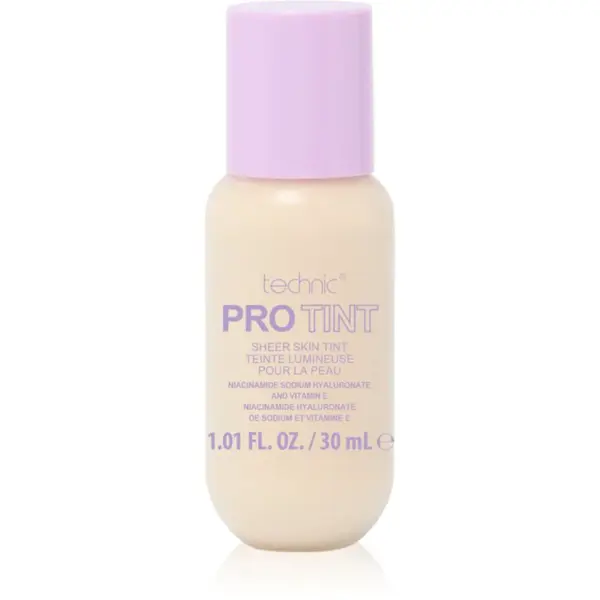 Technic Cosmetics Pro Tint lehký make-up pro přirozený vzhled odstín Seashell 30 ml