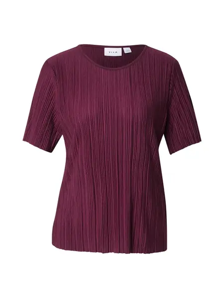 VILA Tričko 'VIPlisa'  cyklaménová